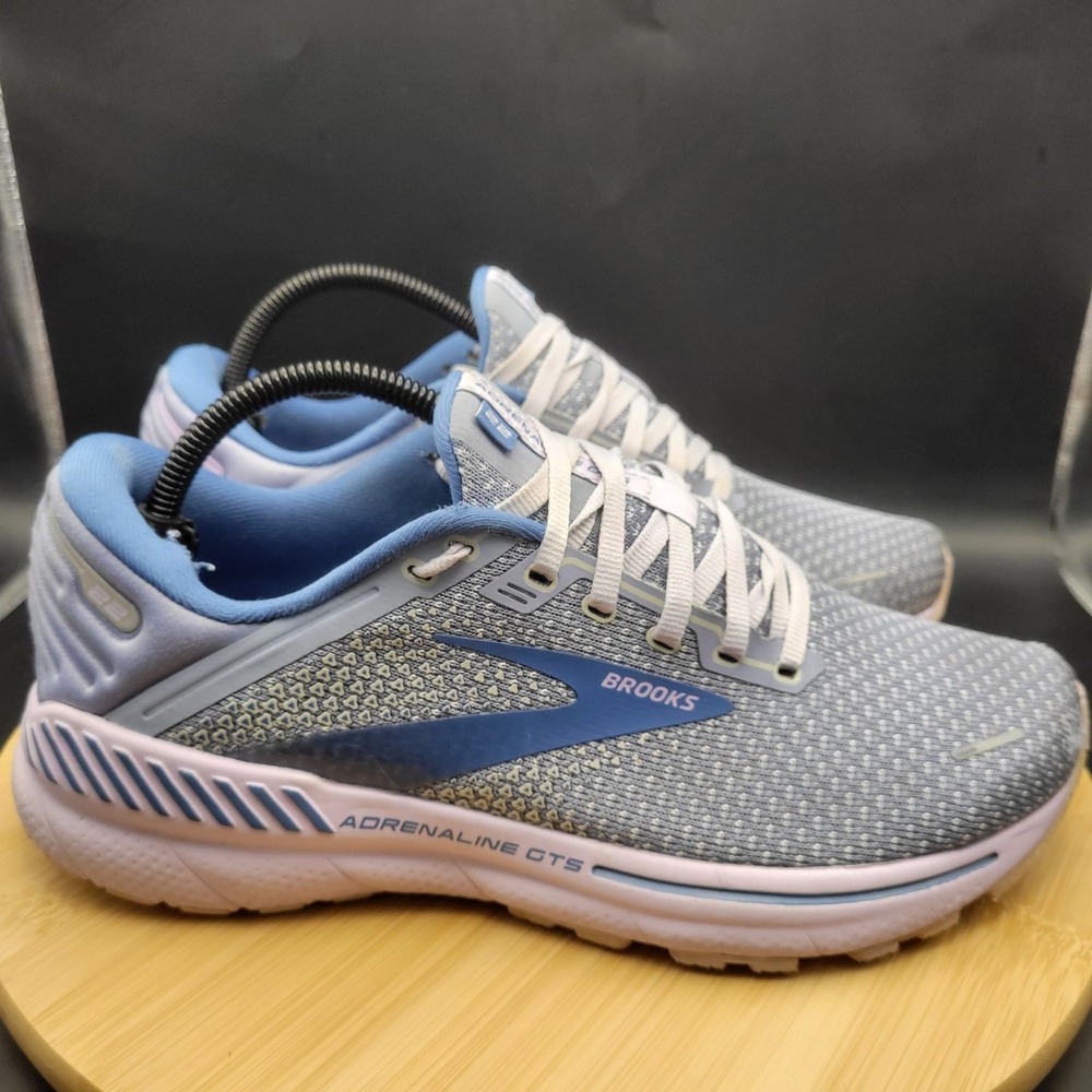 Brooks Adrenaline GTS 22 Womens Running Shoes Blue Lavender 1203531B589 10.5 - Picture 4 of 9
